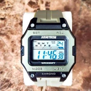 Mens green Armitron watch